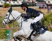 CHIAUDANI AMERICAN BLUE CampITA2013- S5 9090 : AMERICAN BLUE VAN EEKLELCHEM, CHIAUDANI NATALE, Campionati Italiani 2013, Cattolica, Horse Riviera Resort, foto di Stefano Secchi ©